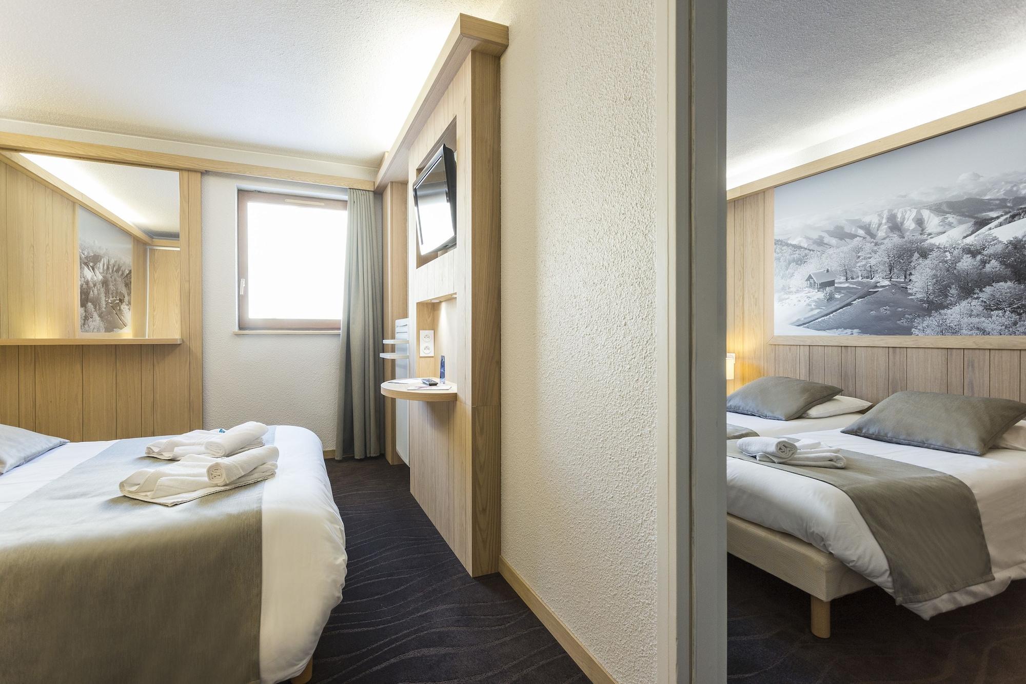 Hotel Club Mmv Les Bergers **** Alpe d'Huez Exterior foto