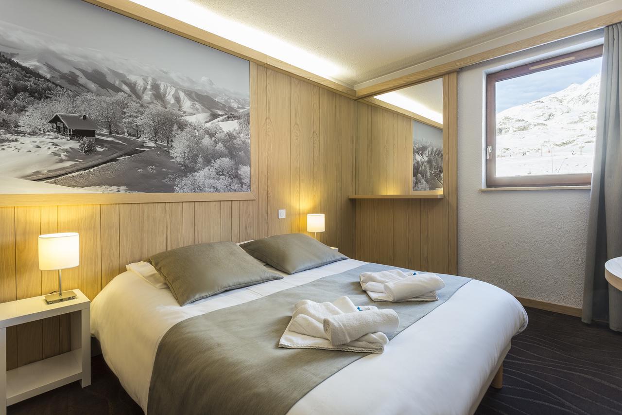 Hotel Club Mmv Les Bergers **** Alpe d'Huez Exterior foto