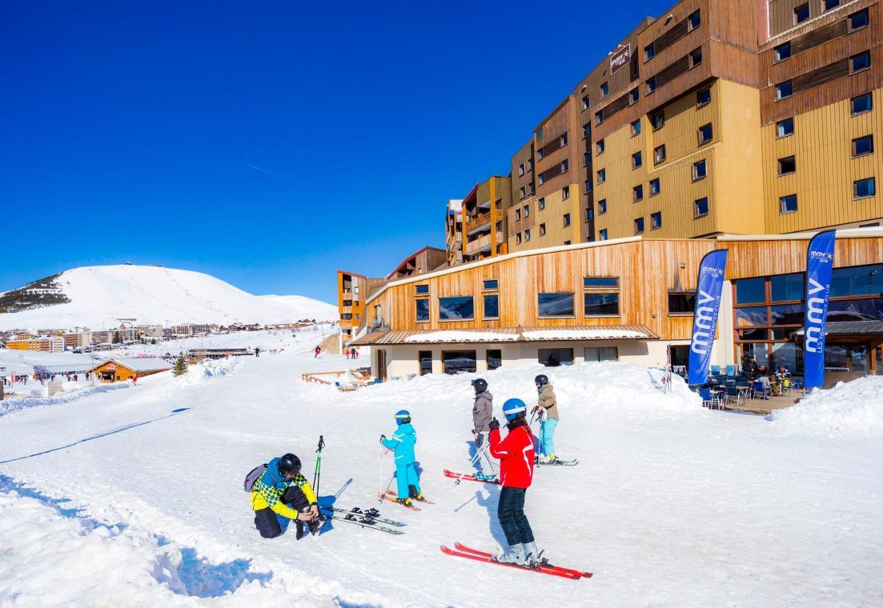 Hotel Club Mmv Les Bergers **** Alpe d'Huez Exterior foto